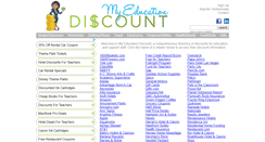 Desktop Screenshot of myediscounts.net